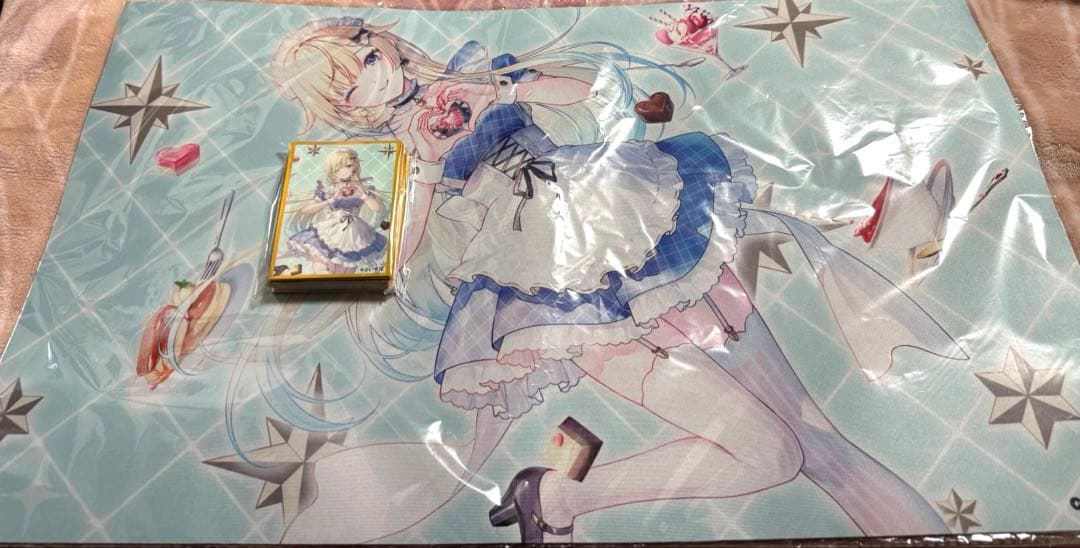 藍沢エマ カードスリーブ&プレイマットセットぶいすぽっ！ 遠坂あさぎ 【1】