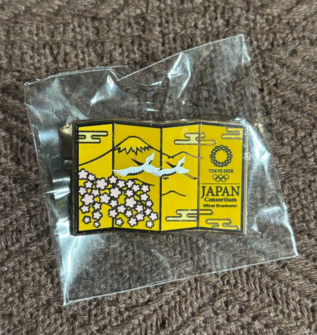 【レア！】東京2020 オリンピック ピンバッジ 報道関係限定⭐︎非売品