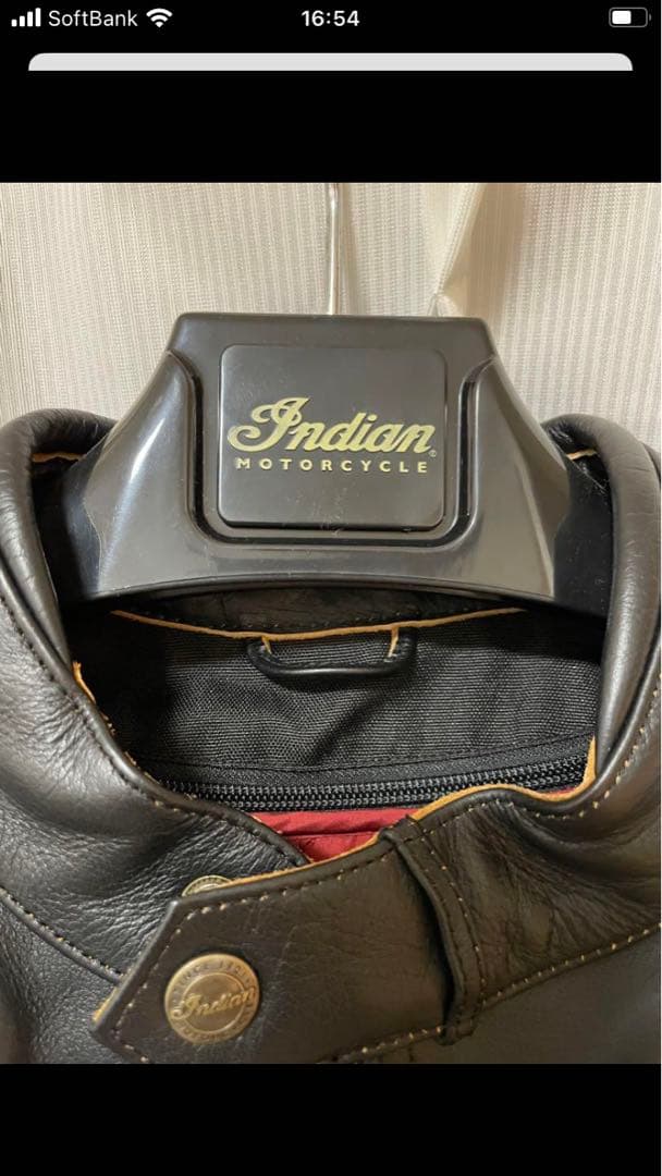 インディアンモーターサイクル　レザーフリーウェイジャケット　タグ付き未使用に近い