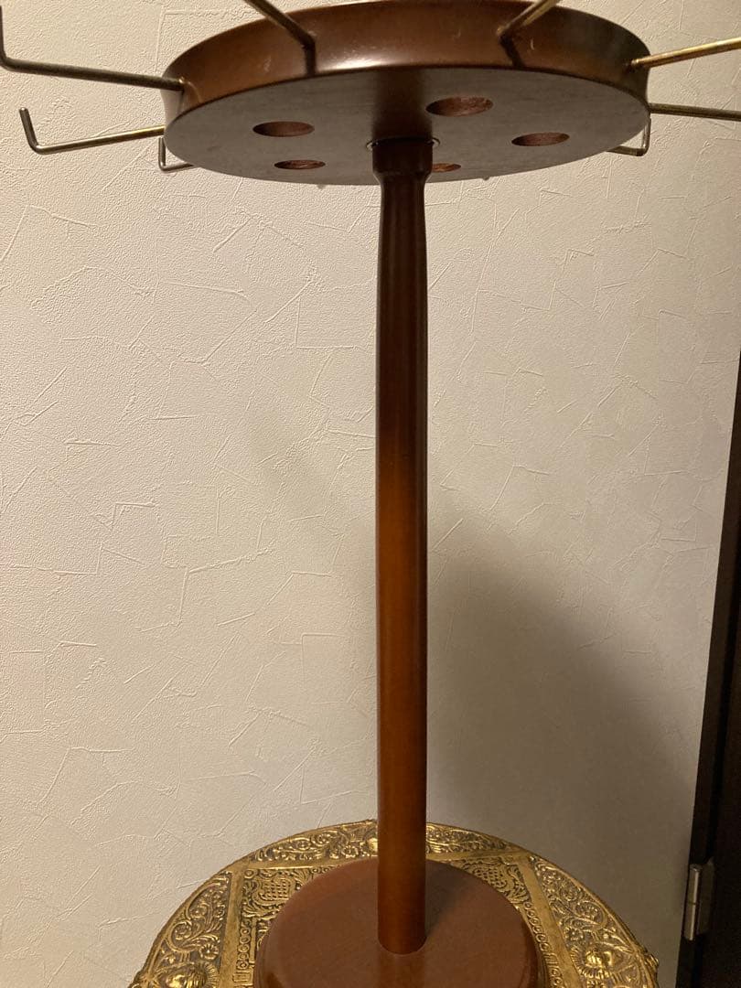 ネクタイ　アクセサリー　キャップ　小物 ディスプレイラック 木製