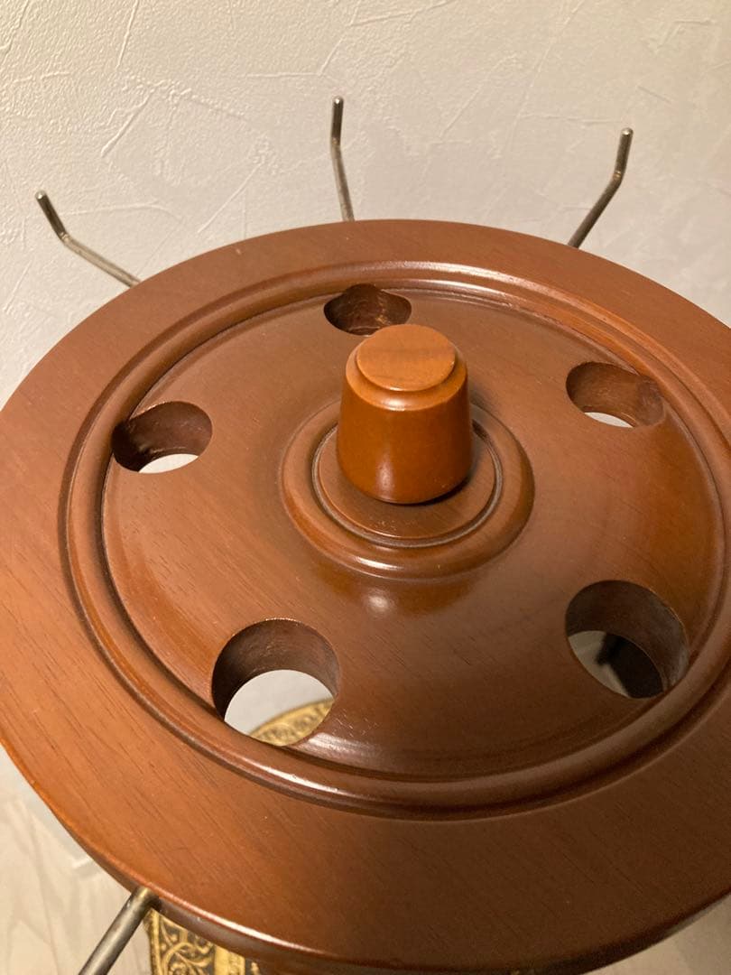 ネクタイ　アクセサリー　キャップ　小物 ディスプレイラック 木製