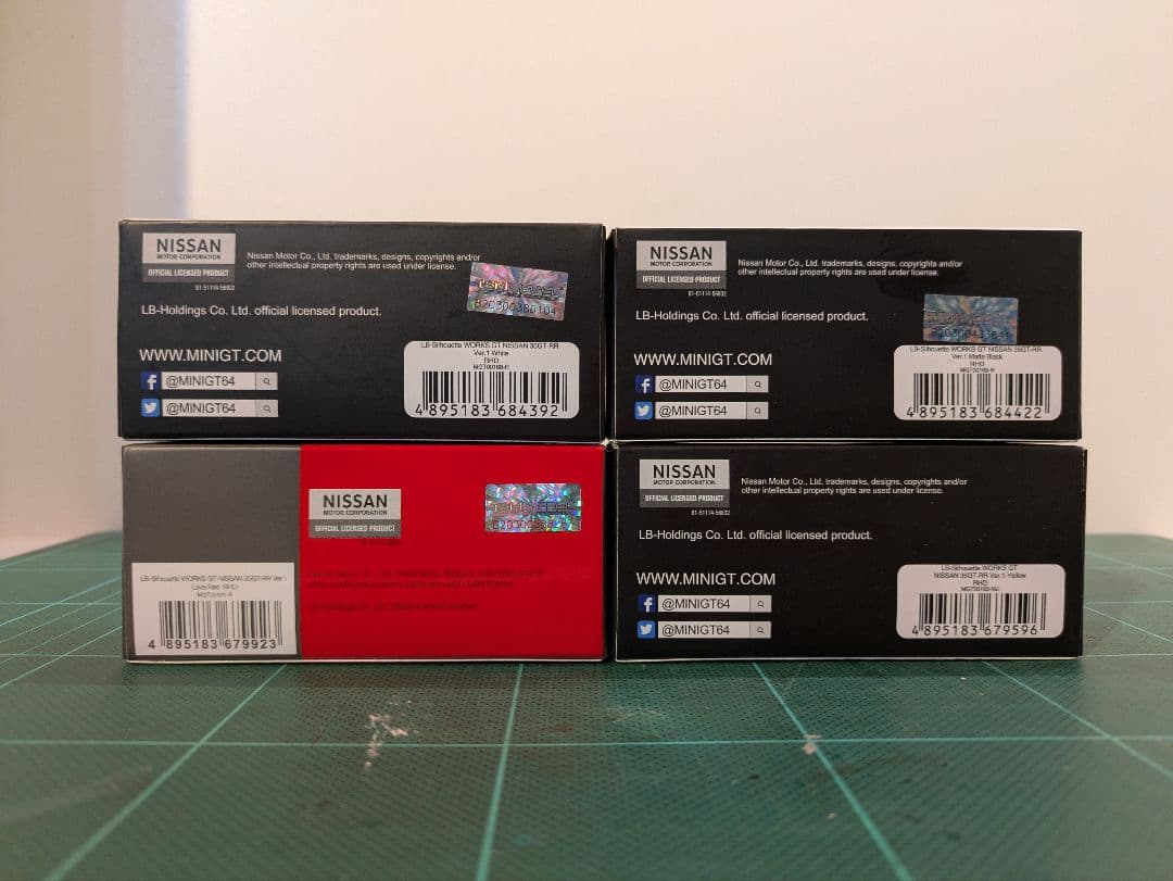 MINIGT 日産 GT-R 4台セット 168 169 191 182