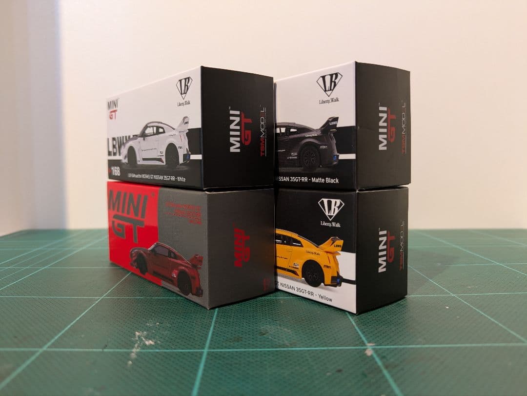 MINIGT 日産 GT-R 4台セット 168 169 191 182