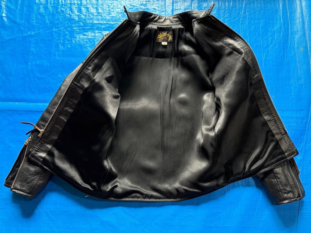 Buco J100 36 リアルマッコイズ　ライダース　レザージャケット　極美品
