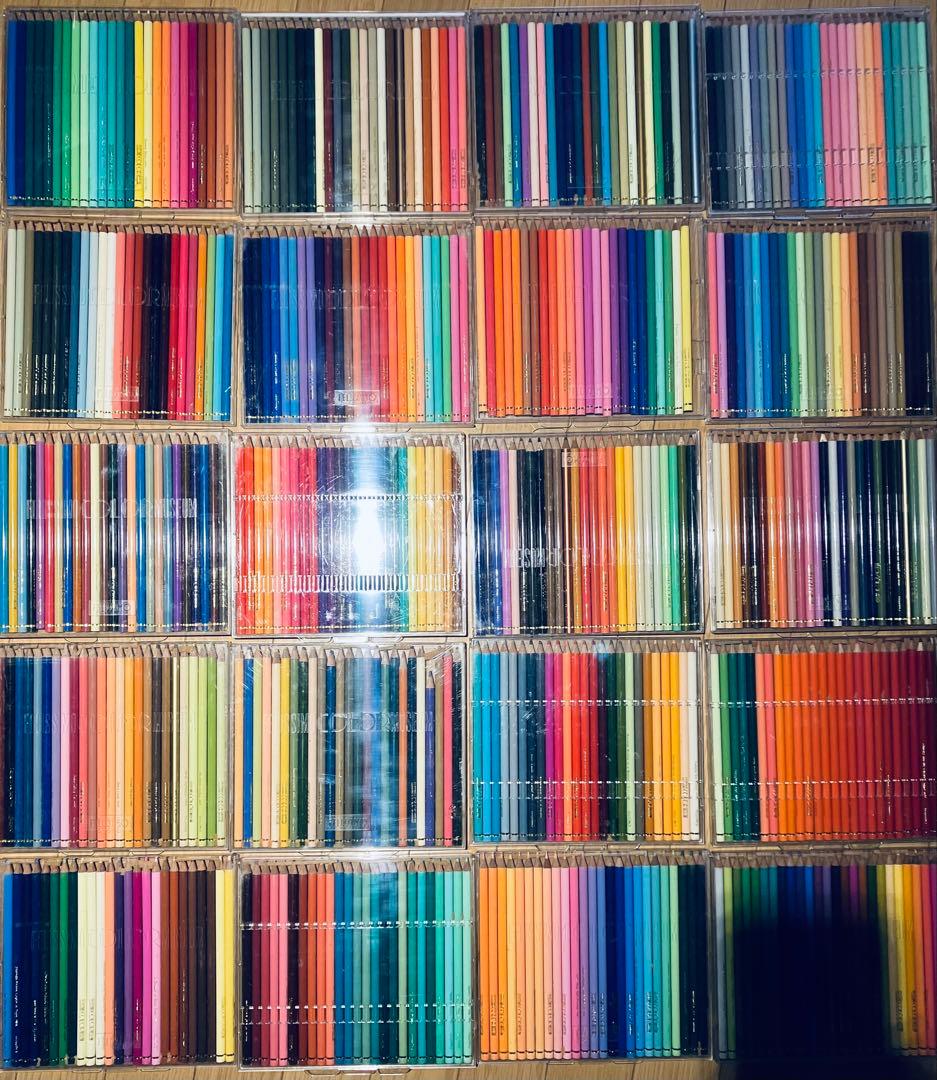 フェリシモ500色☆色鉛筆☆珍しい英名☆