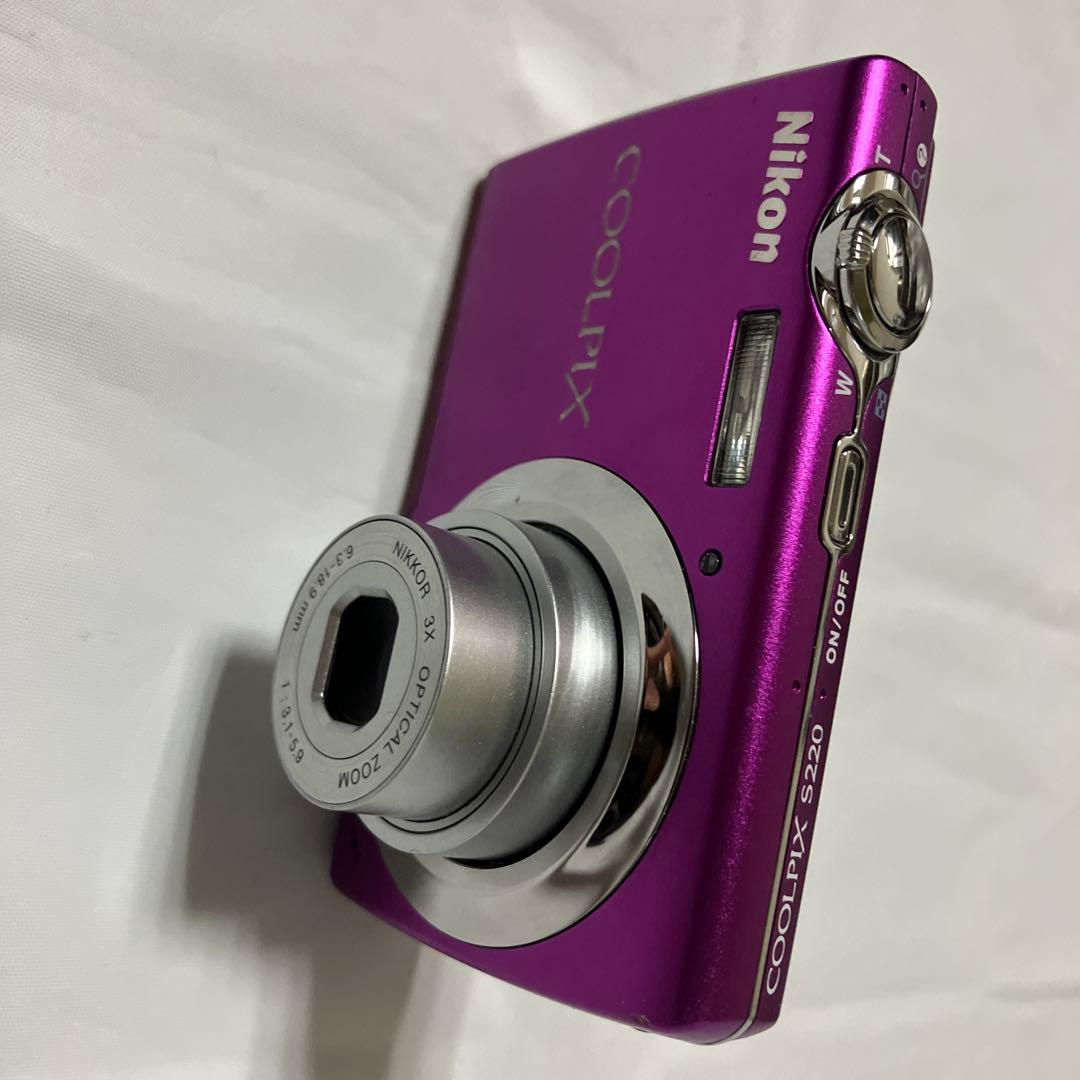 Nikon COOLPIX S220ピンク