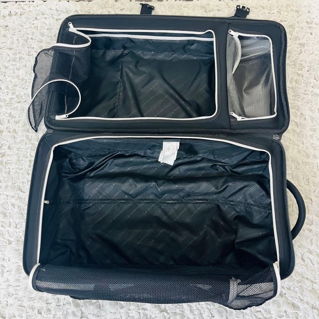 美品バートンBURTON 86Lウィーリーダブルデッキ キャリースーツケース廃盤