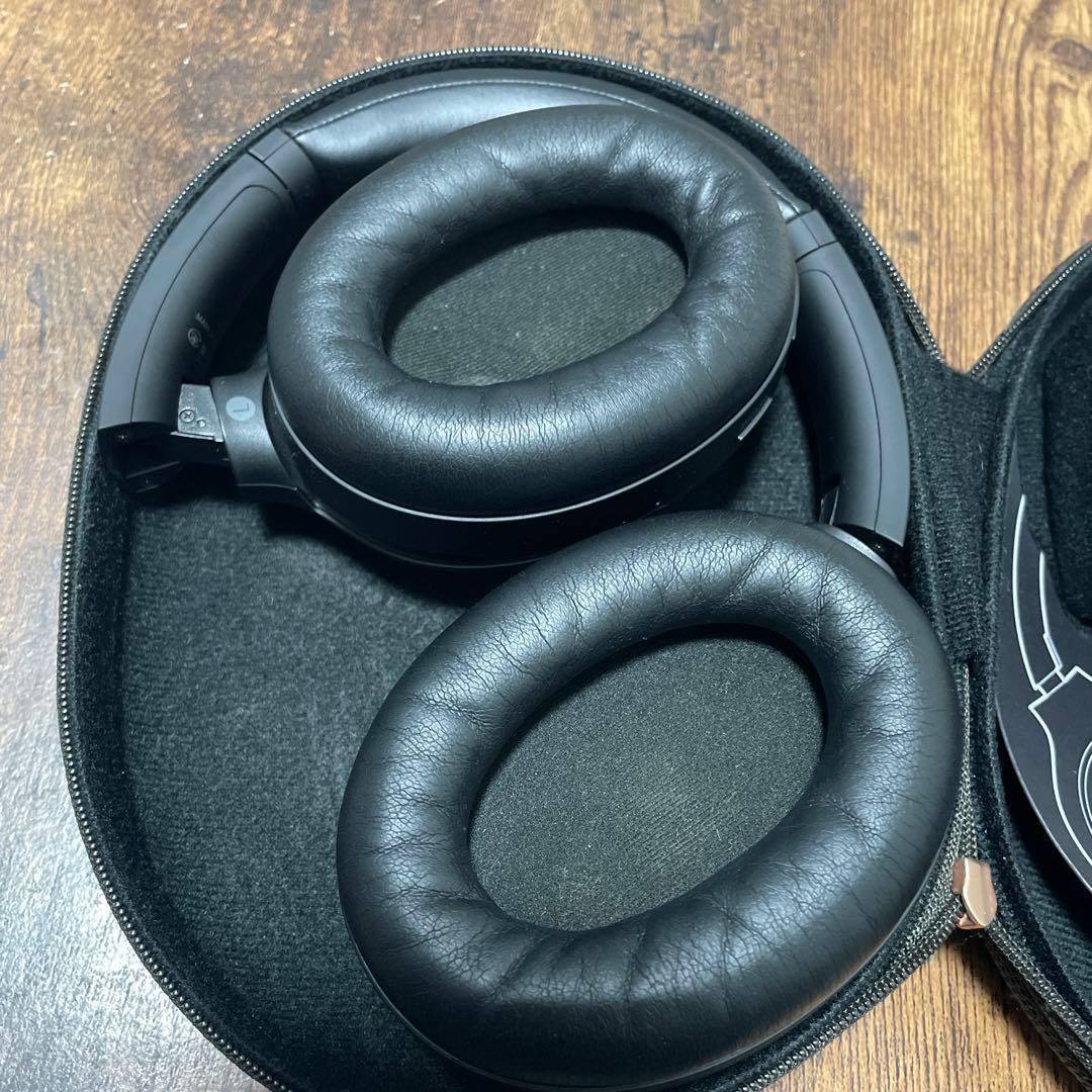 SONY ワイヤレスヘッドホン ケース付き