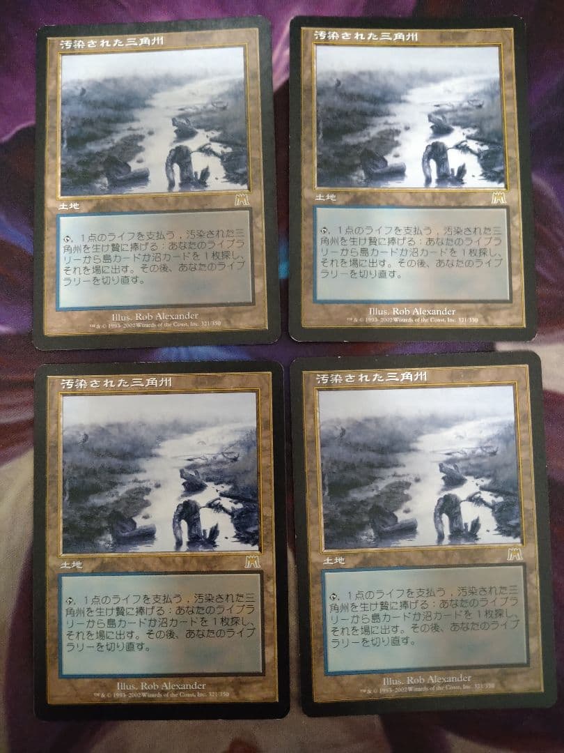 汚染された三角州/Polluted Delta　日本語　4枚