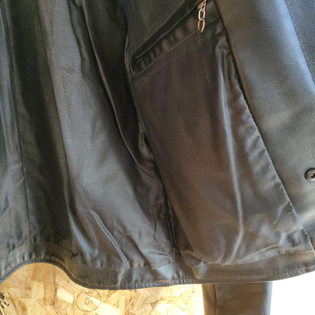 vanson　バンソン　レザーシングルライダースジャケット