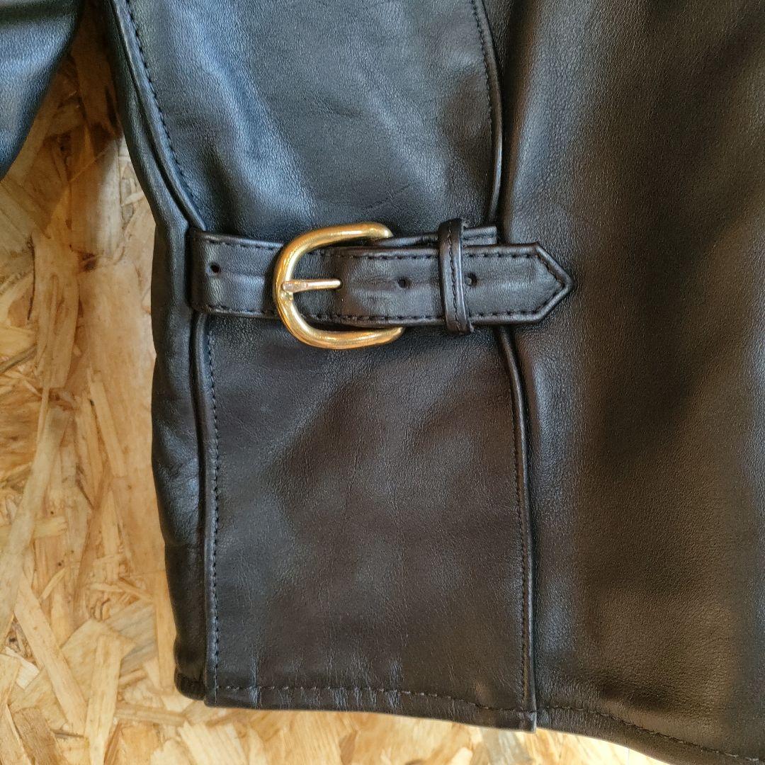 vanson　バンソン　レザーシングルライダースジャケット
