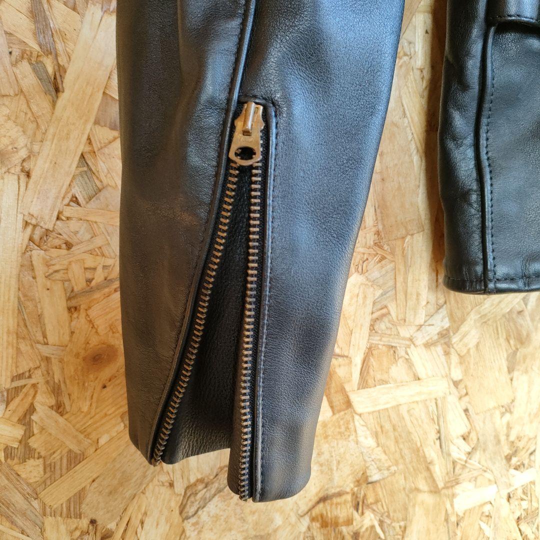 vanson　バンソン　レザーシングルライダースジャケット