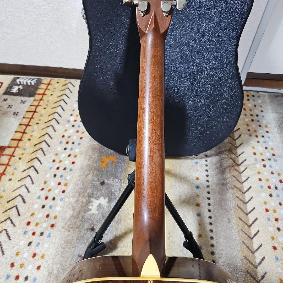 Aria.DreadnoughtAD-50トップ、バック単板! ハードケース付き