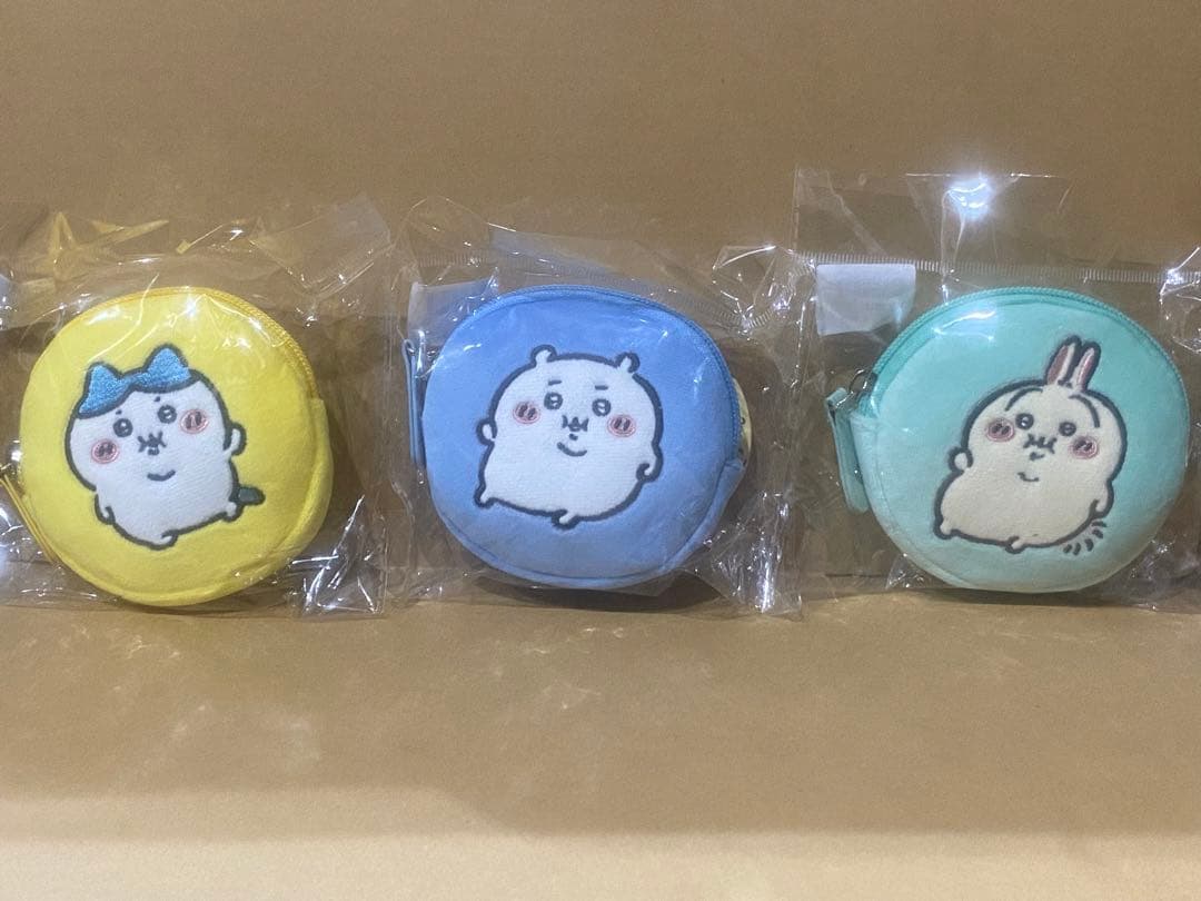 台湾限定 ちいかわ ぽっちゃり セブン ポーチ 3点セット