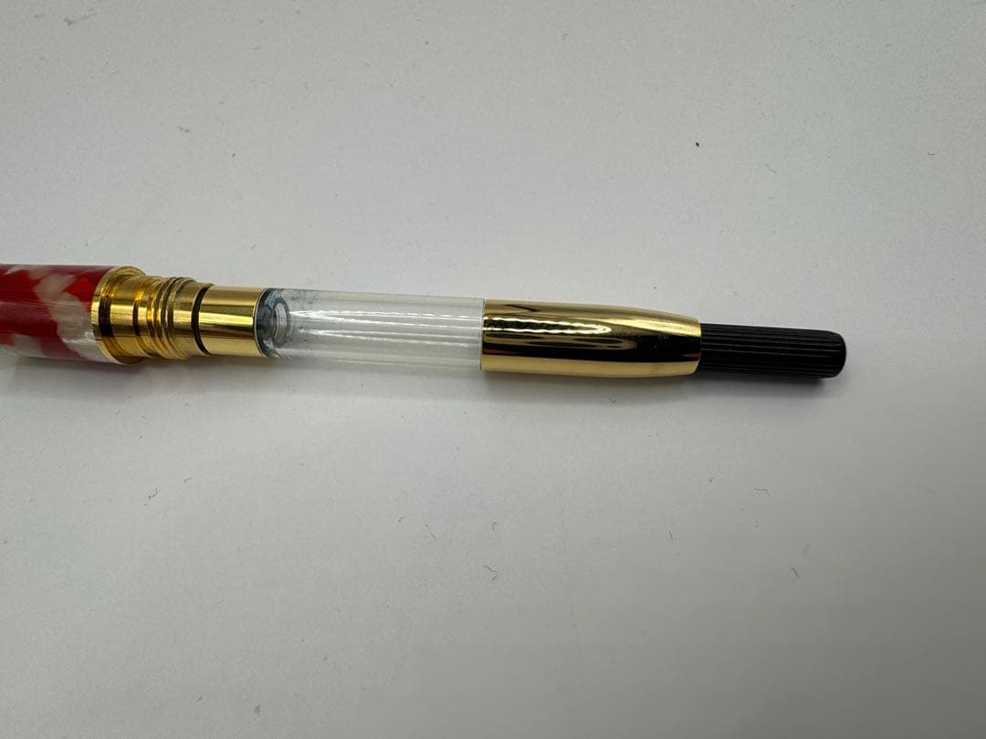 専用 PLATINUM プラチナ 万年筆 3776 セルロイド 金魚 14K