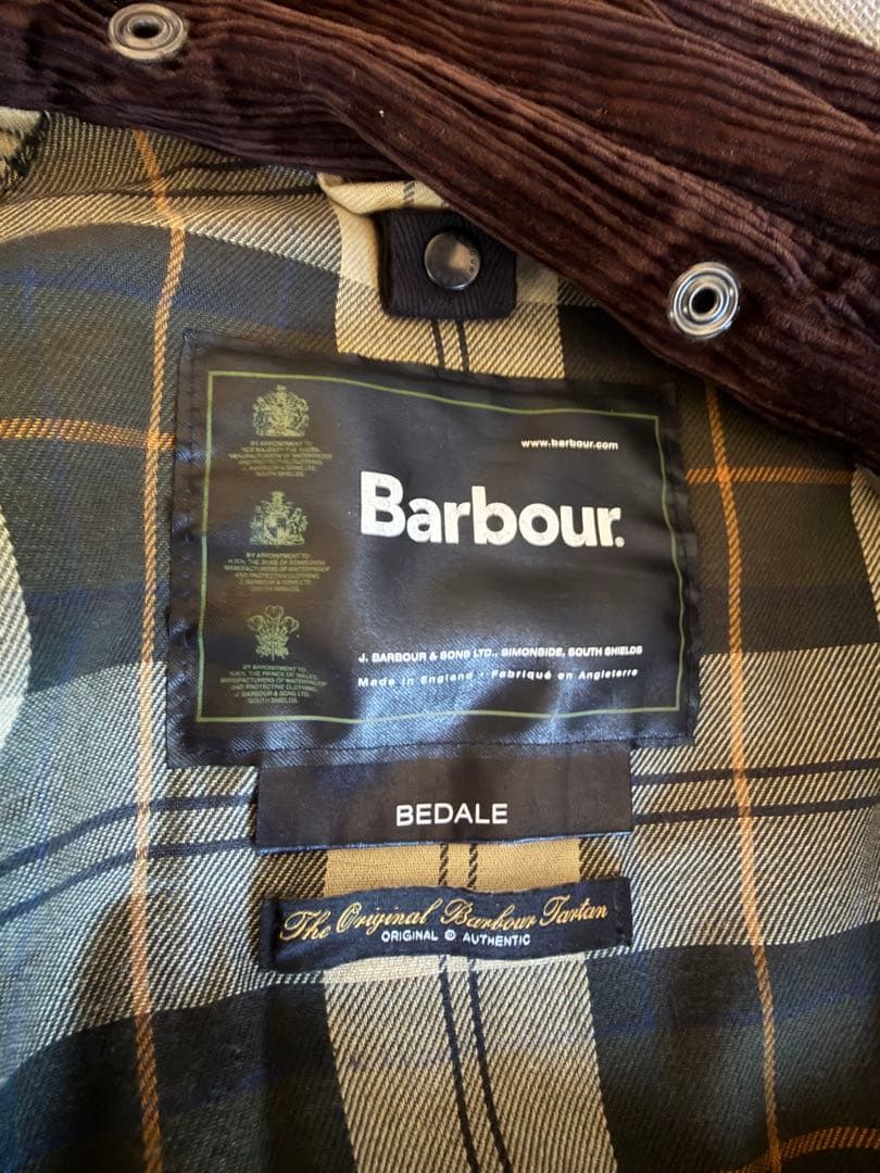 【サイズ36/フードおまけ！】Barbour BEDALE / ビデイル