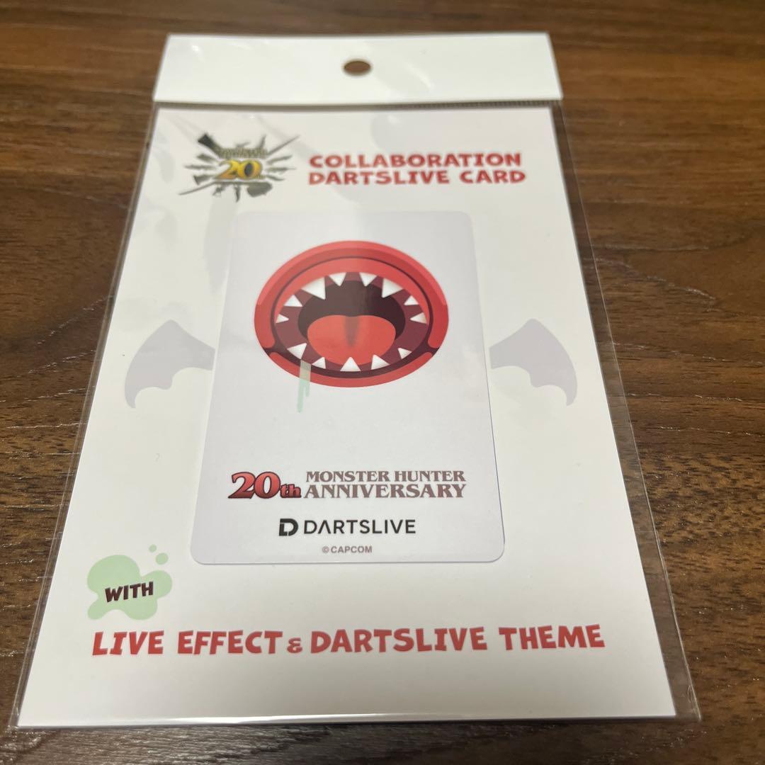 モンスターハンター コラボ20周年 ダーツライブカード 5枚セット