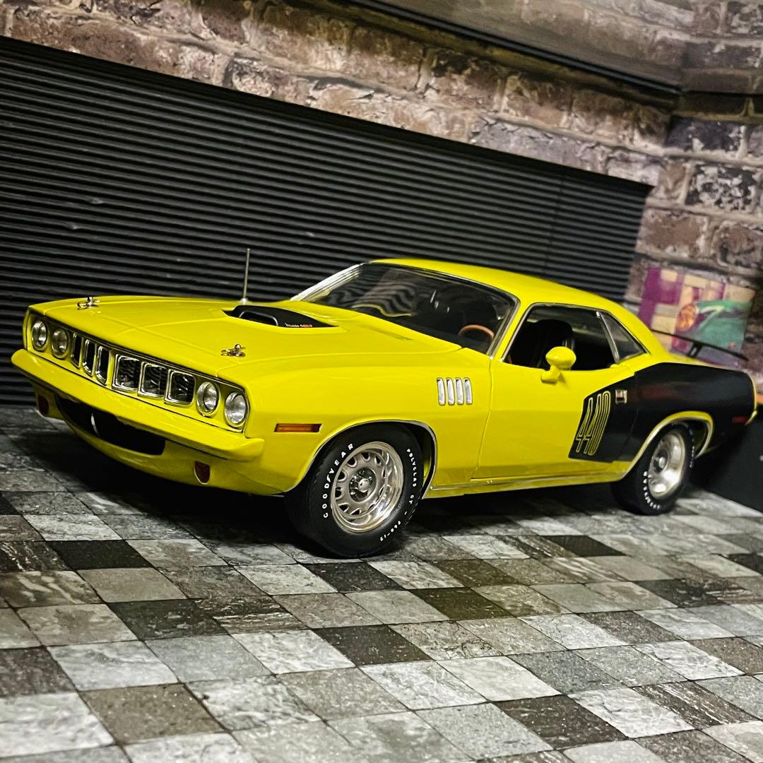 国内未入荷 1/18 HIGHWAY61 プリムス クーダ 440-6 1971