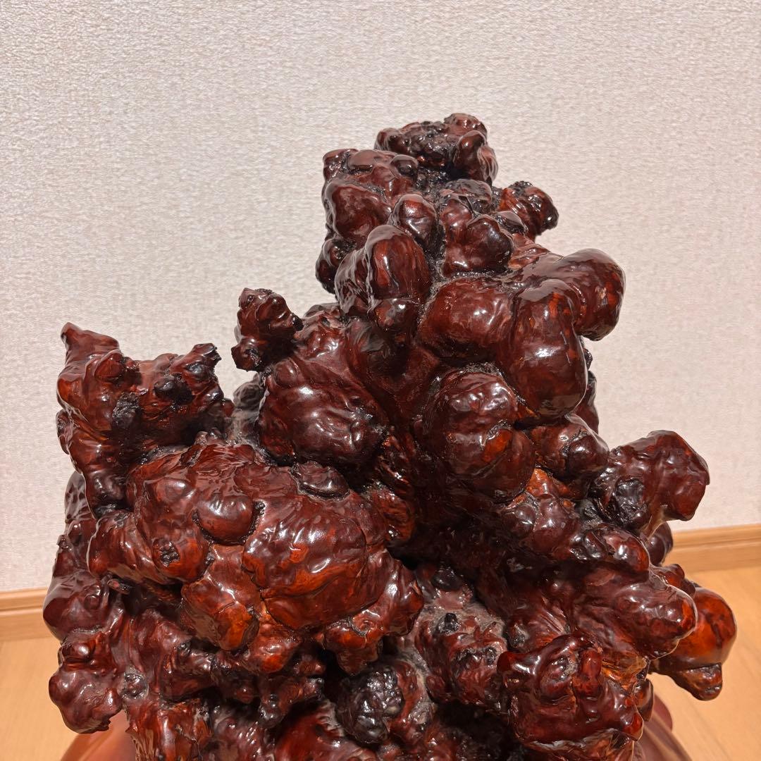木の瘤　オブジェ　置物　天然木　自然木　木瘤　レア物　異形　インテリア　和風