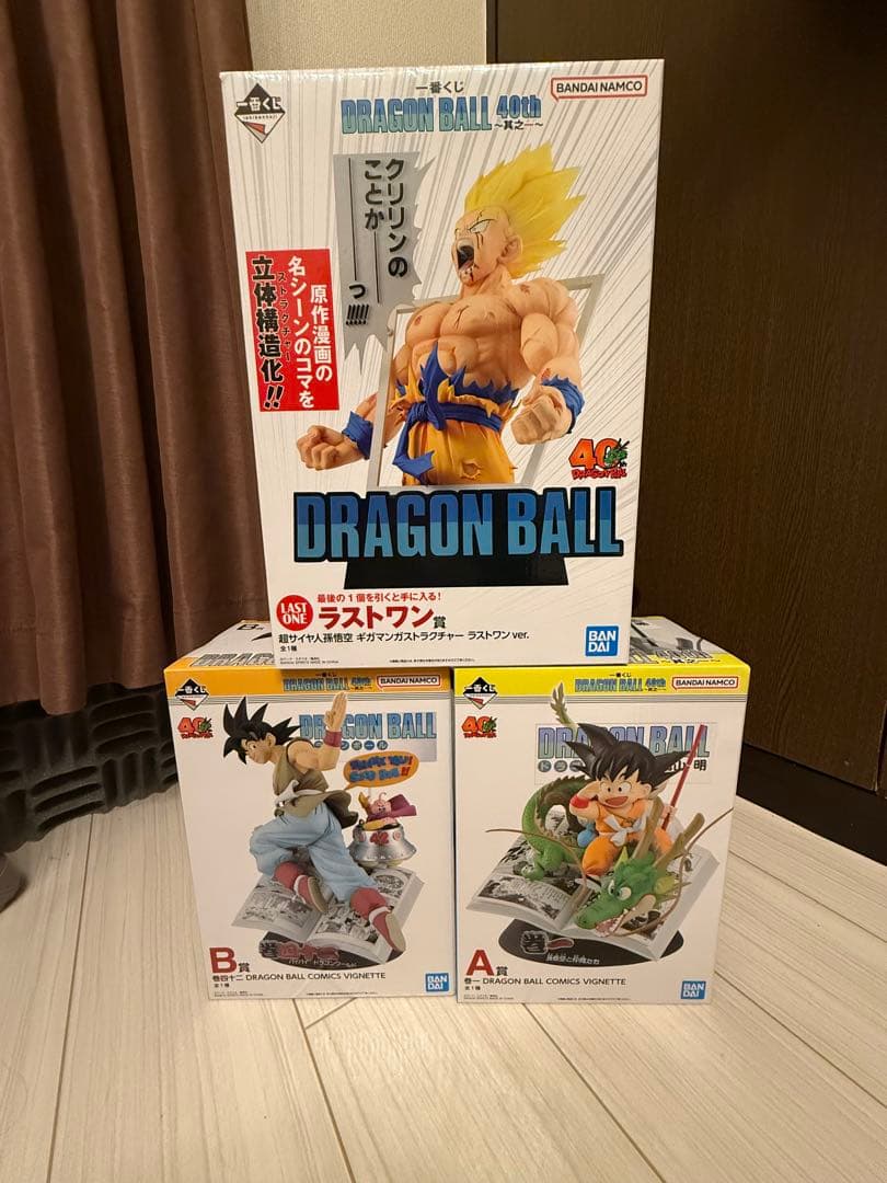 ドラゴンボール 40周年A.B.ラスワンフィギュア未開封セット