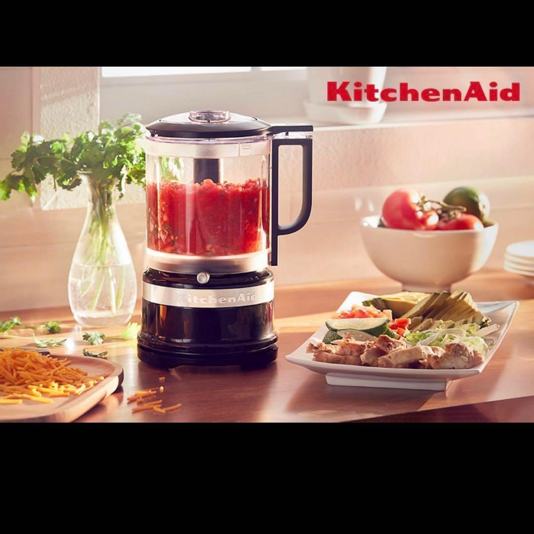 フードプロセッサー ✨KitchenAid　5C　ブラック お菓子作り 料理