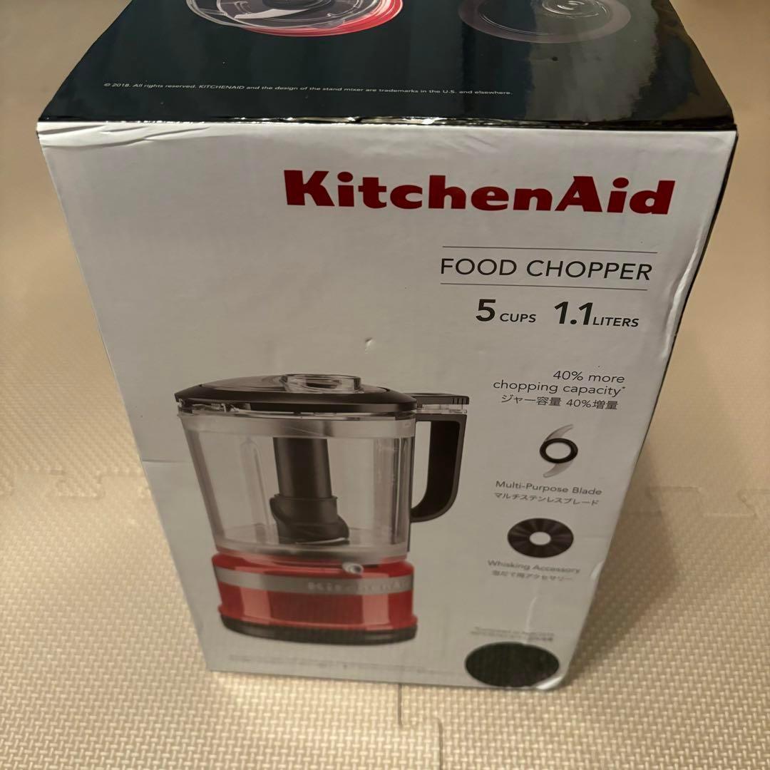 フードプロセッサー ✨KitchenAid　5C　ブラック お菓子作り 料理