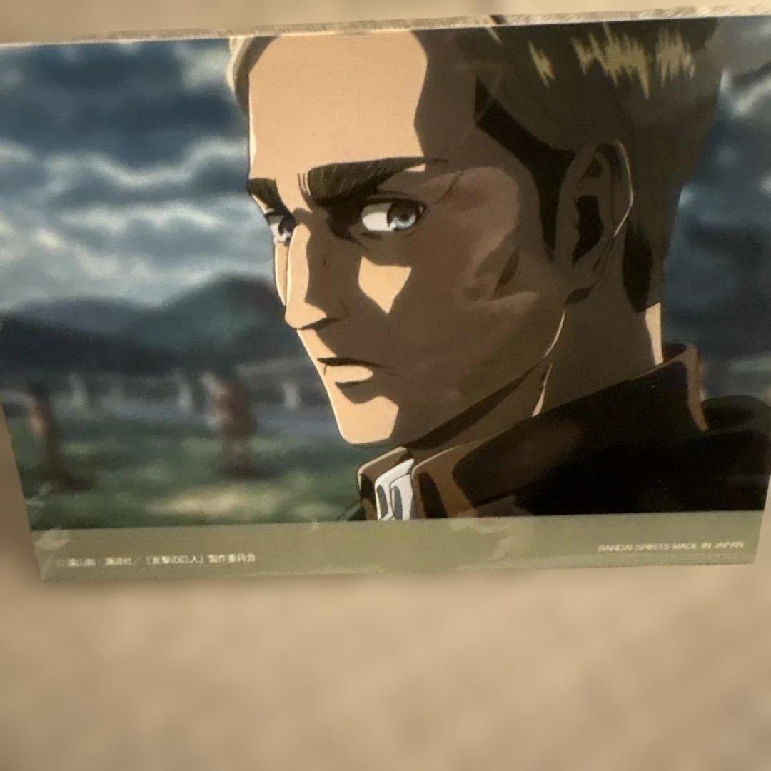 進撃の巨人　エルヴィン　リヴァイ　ブロマイド　wit 4点8枚