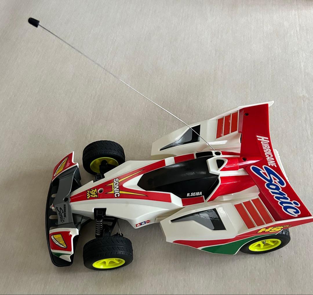 【動作品】ハリケーンソニックQR 2チャンネルフルアクション　当時物