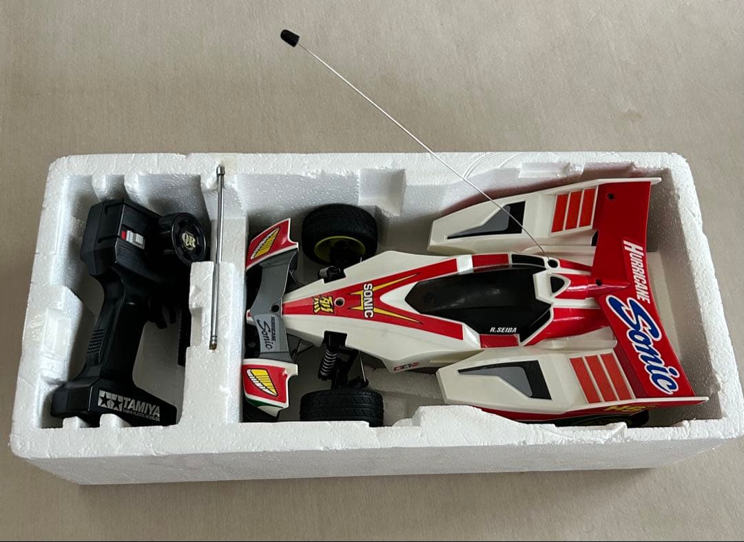 【動作品】ハリケーンソニックQR 2チャンネルフルアクション　当時物