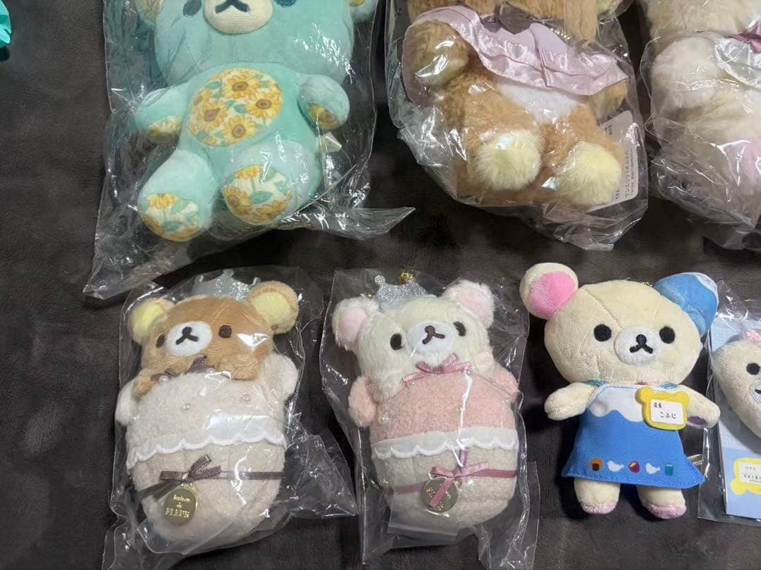 リラックマ　ぬいぐるみ　セット　ロフト限定　などなど