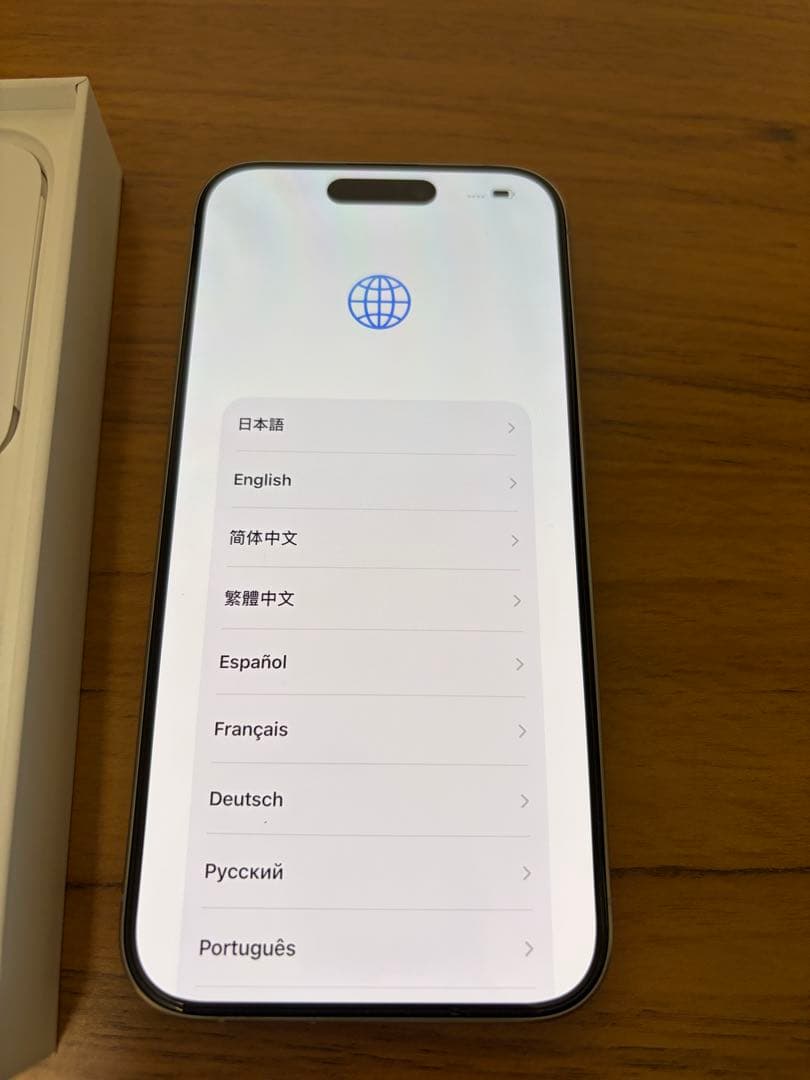 【お値下げ】iPhone15pro 128GB Simフリー ホワイトチタニウム