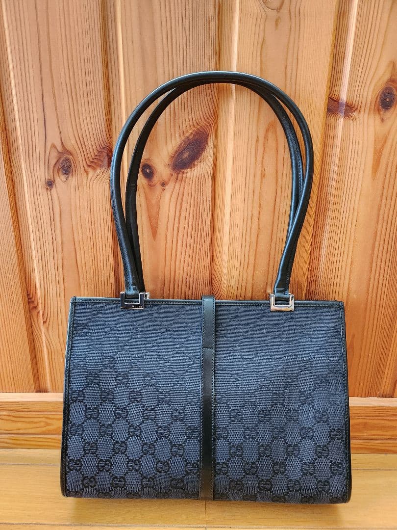 GUCCI ジャッキー ハンドバッグ　ブラック