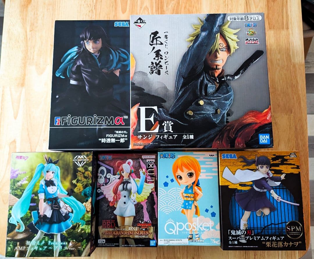 フィギュア 鬼滅の刃 時透無一郎 サンジ カナヲ その他6点