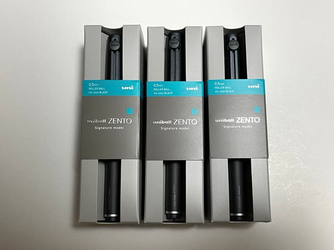 Uniball ZENTOシグニチャーモデル ユニボールゼント　3点セット