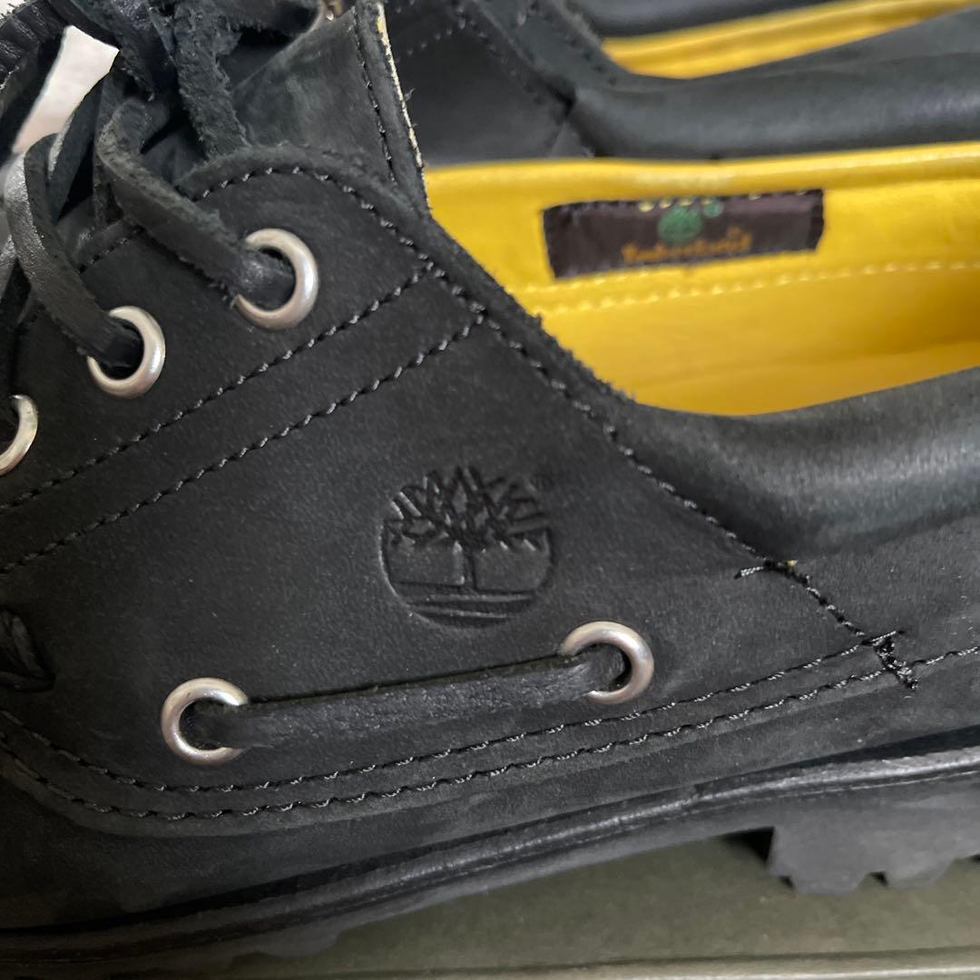 ティンバーランド オーセンティックハンドソーボートシューズ ブラック ヌバック