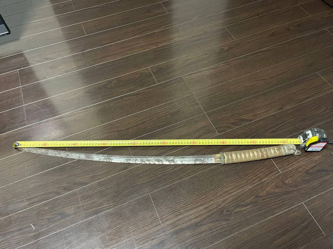 軍刀 指揮刀 旧日本軍 大日本帝国　模造刀　鍔無し