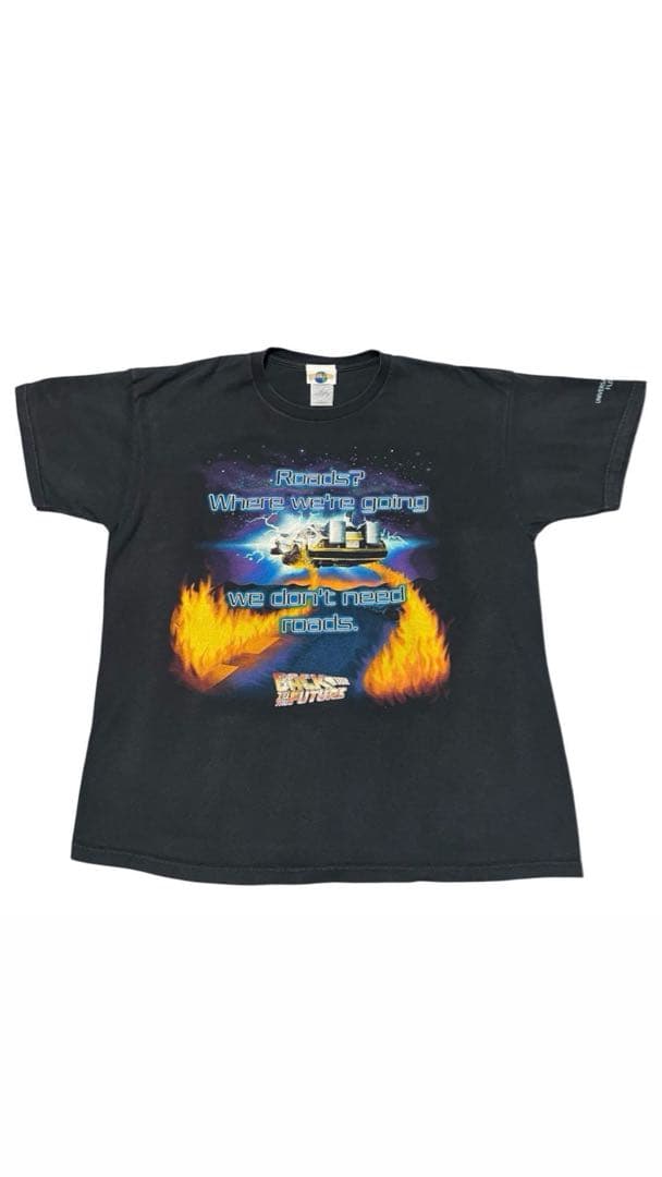 90s 00s バックトゥーザフューチャー tシャツ