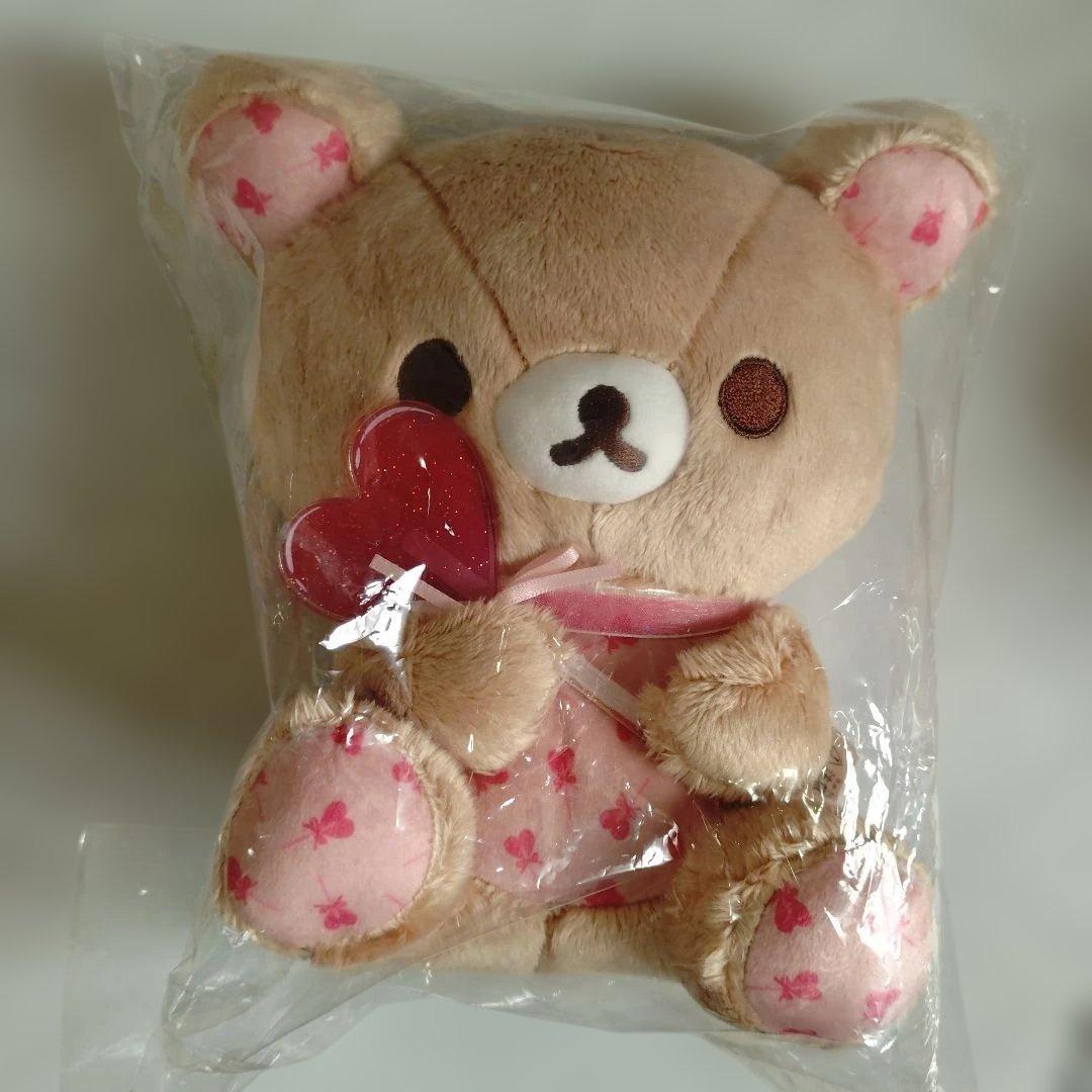 リラックマストア限定＊あつめてぬいぐるみ＊ハートロリポップ＊4点セット