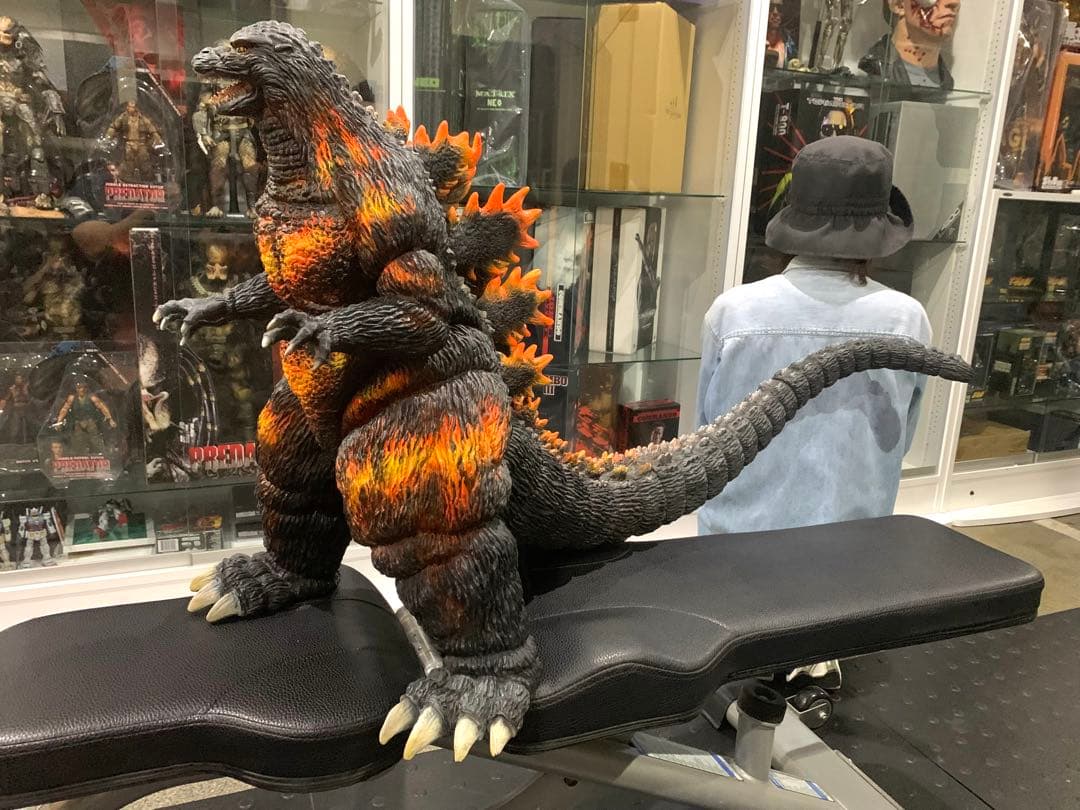 バーニングゴジラ　巨大サイズ全長約120㎝　 リペイントver