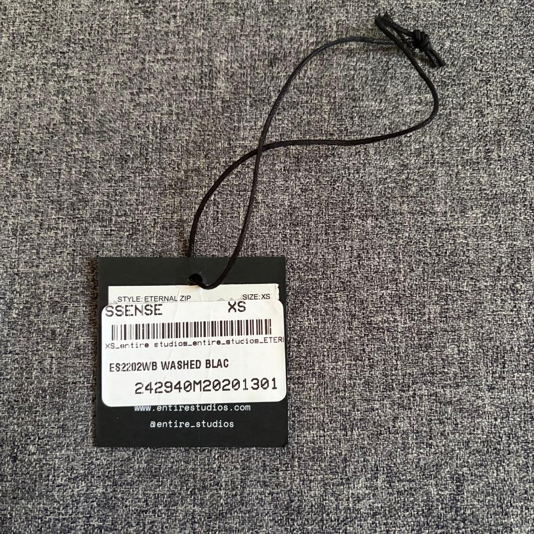 entire studios ETERNAL ZIP パーカー