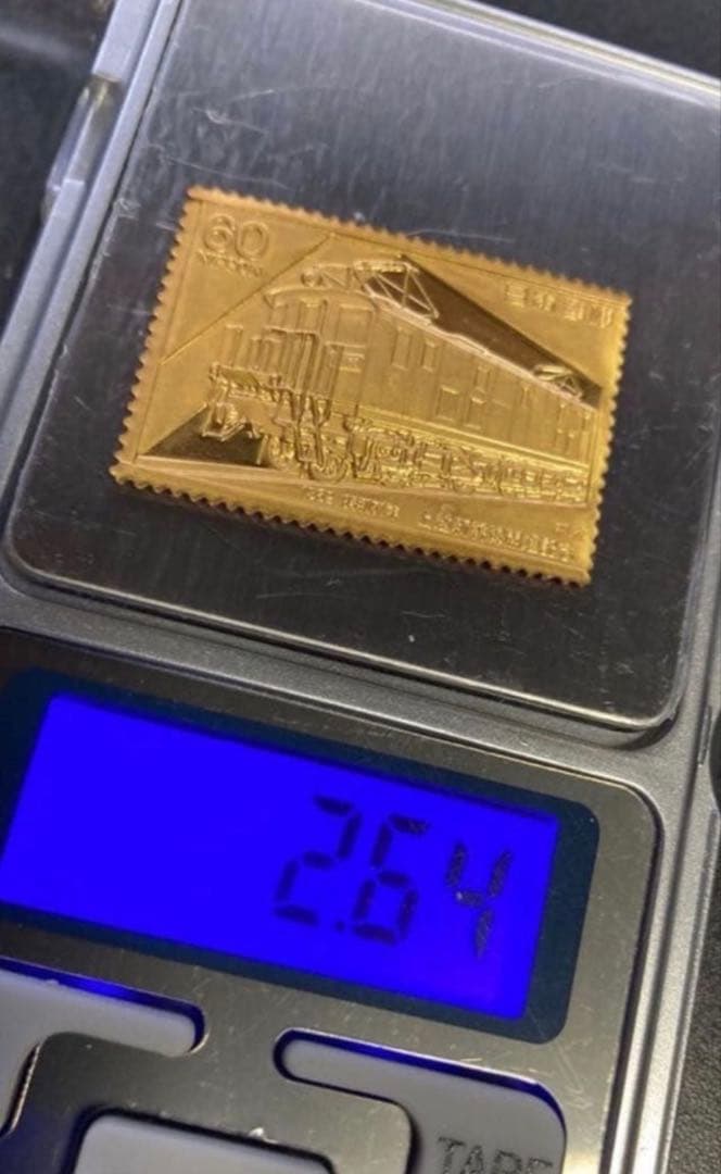 の*た様 希少　松本徽章工業　日本製　純金　金属工芸品　2.64g 純金/純銅