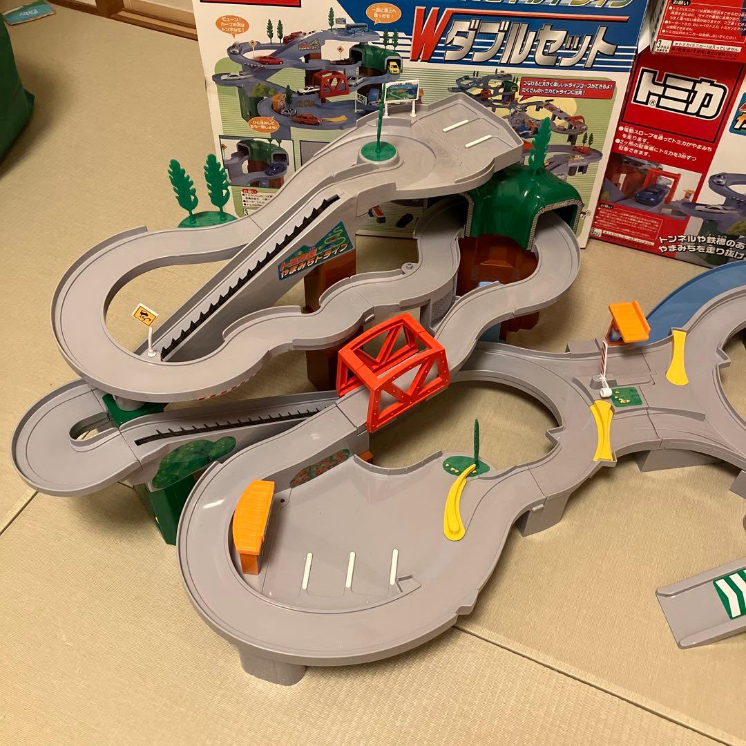 トミカ峠やまみちドライブ 　高速道路にぎやかドライブ　ダブルセット　トミー　廃盤