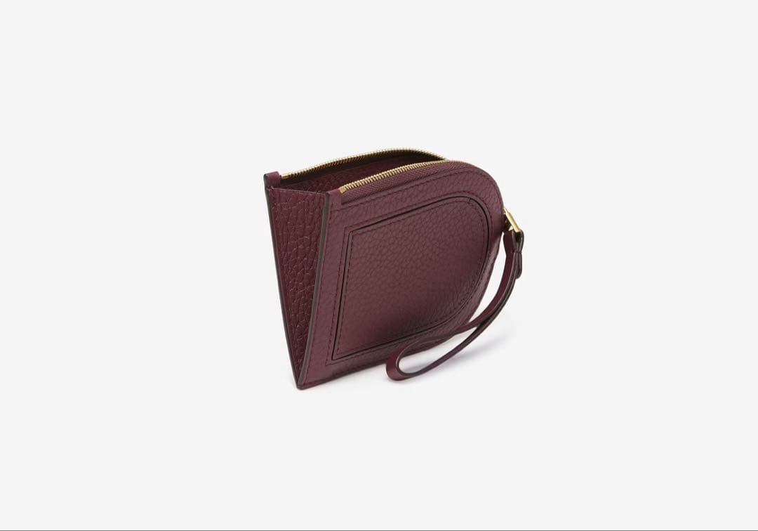 【新品未使用】DELVAUX パン D カードホルダー　Rosewood