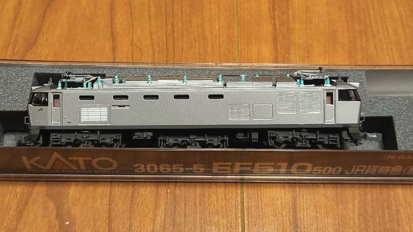 【未使用・美品】KATO EF510 500 JR貨物色(銀) 3065-5