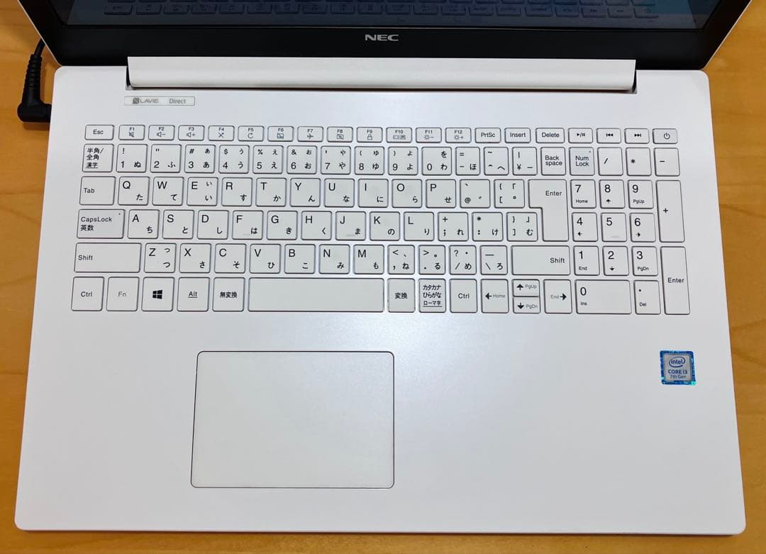 【美品】ノートパソコン　COREi3/SSD256/メモリ8/カメラ/オフィス