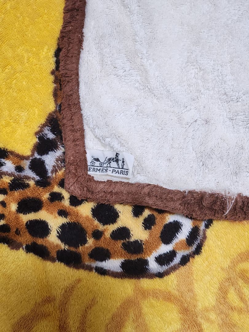 HERMES ビーチタオル大判 希少!!ヴィンテージ