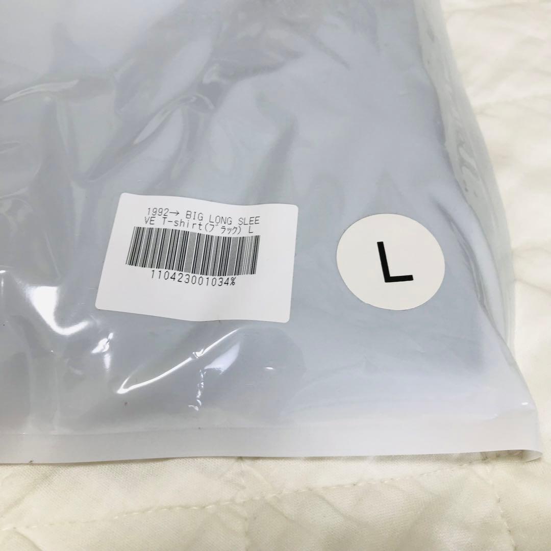 ♦︎新品・未使用品♦︎スピッツ♦︎限定1992→ロングTシャツ♦︎Lサイズ♦︎ブラック♦︎