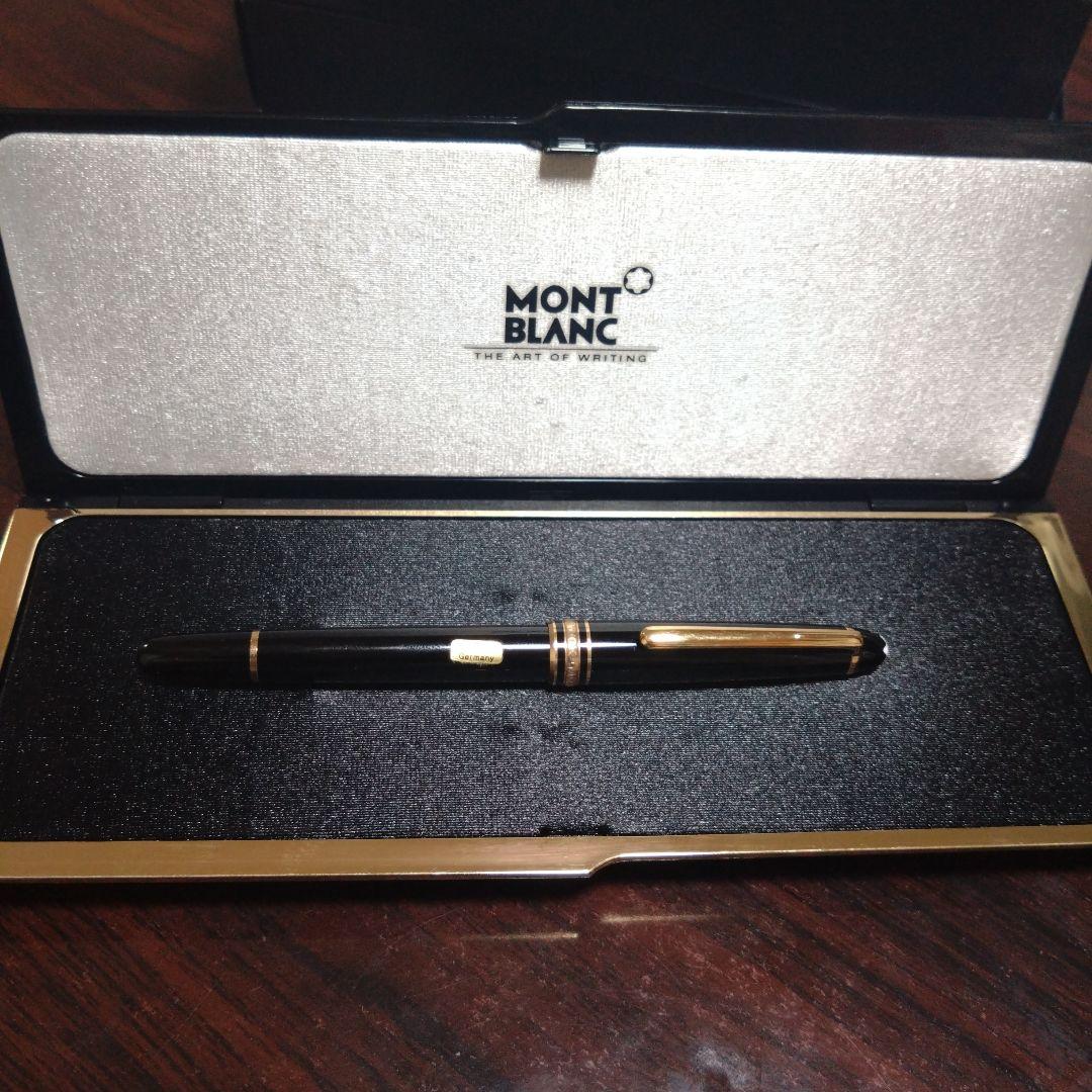 未使用Montblanc 万年筆 黒 専用ケース付き