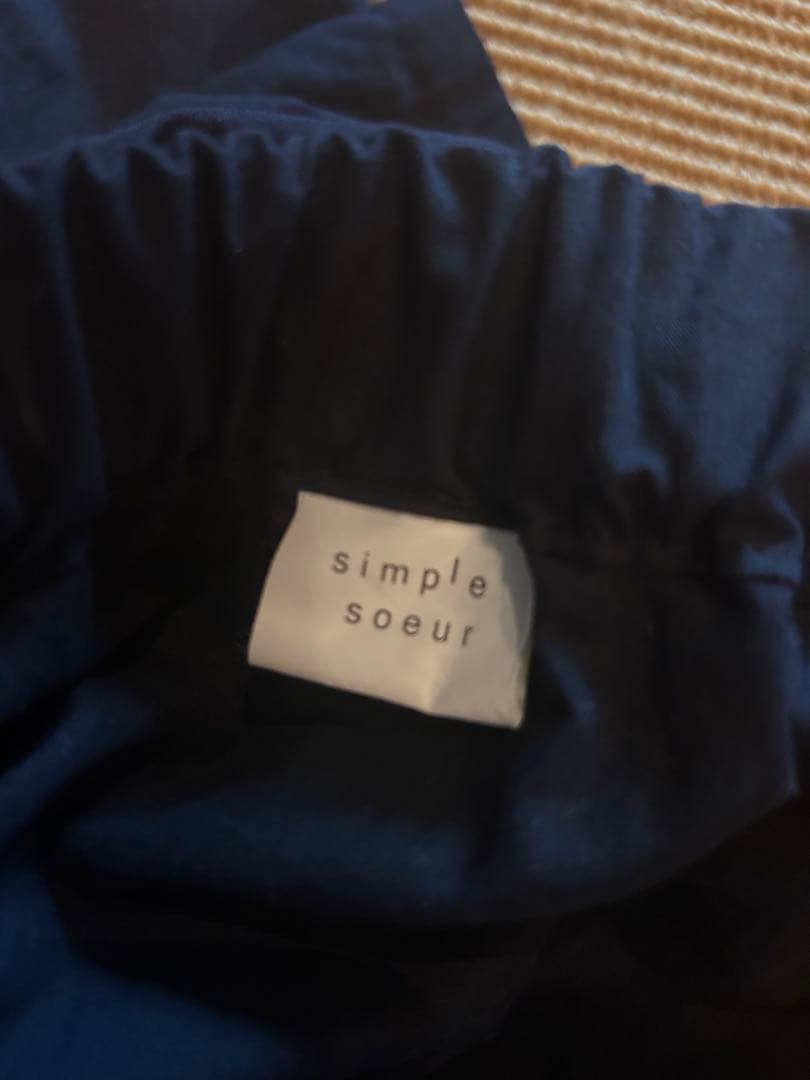 soeur作家ものサルエルパンツ