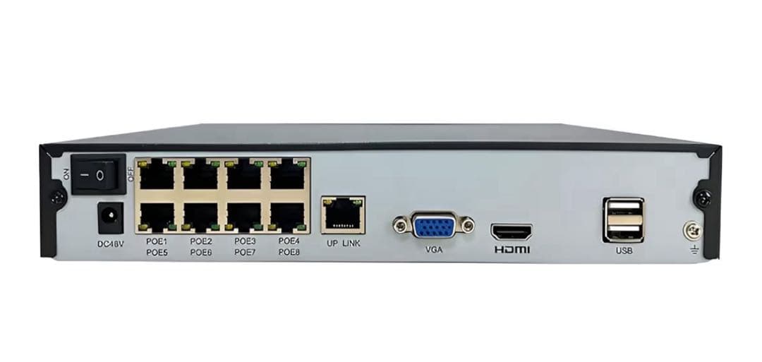 Q-see 防犯カメラ フルセット POE対応 4台セット